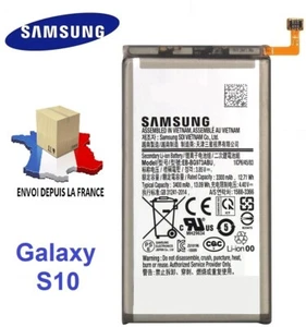BATTERIE ORIGINALE SAMSUNG GALAXY S10 EB-BG973ABU SM-G973F/DS 3400mAh BATTERY - Zdjęcie 1 z 1