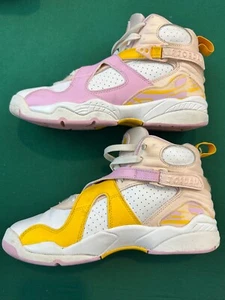 Nike Air Jordan VIII 8 RETRO GS ORANGE PEARL ARCTIC PINK 580528-816 6,5Y - Bild 1 von 8