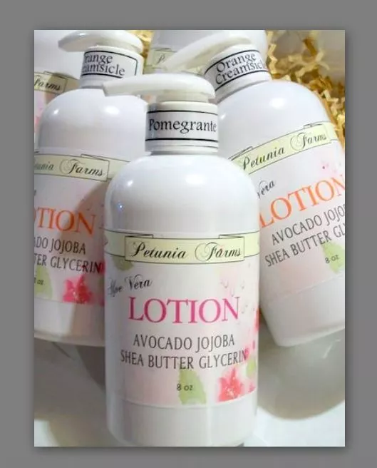 SHEA BUTTER HAND LOTION ~ BODY LOTION ~ Raspberry Tart ~ 8 oz. - Image 1 of 1