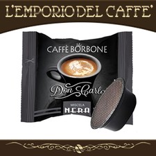 200 Capsule Cialde Borbone Don Carlo Nero compatibili Lavazza A Modo Mio