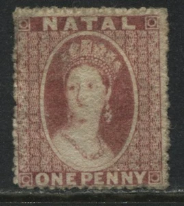 Natal QV 1863 1d red perf 13 unused no gum - Picture 1 of 1