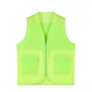 Kids Tops Supermarket Vest Fishing Uniform Neck Girls Boys Camp With Pocket V - Picture 1 of 44