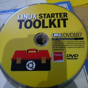 LINUX FORMAT MAG - DVD ROM 187 - Starter Toolkit - Picture 1 of 1
