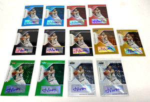 2004-05 FINEST Vroman Rainbow GREEN BLUE RED SILVER REFRACTOR X-FRACTOR LOT 1/3