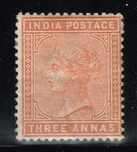 India SG# 93 (Orange) Mint Heavy Hinged - Lot 101815