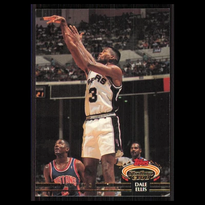 Tarjeta de baloncesto Dale Ellis #289 1992 Topps Stadium Club San Antonio Spurs NBA casi nueva Foto 1 de 3