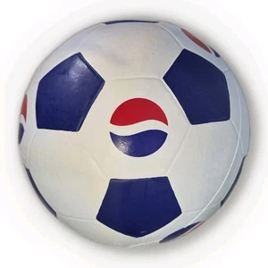 VTG Pepsi Stuff Promotional Size 5 Soccer Ball - New in Package w/Needle - Picture 1 of 5