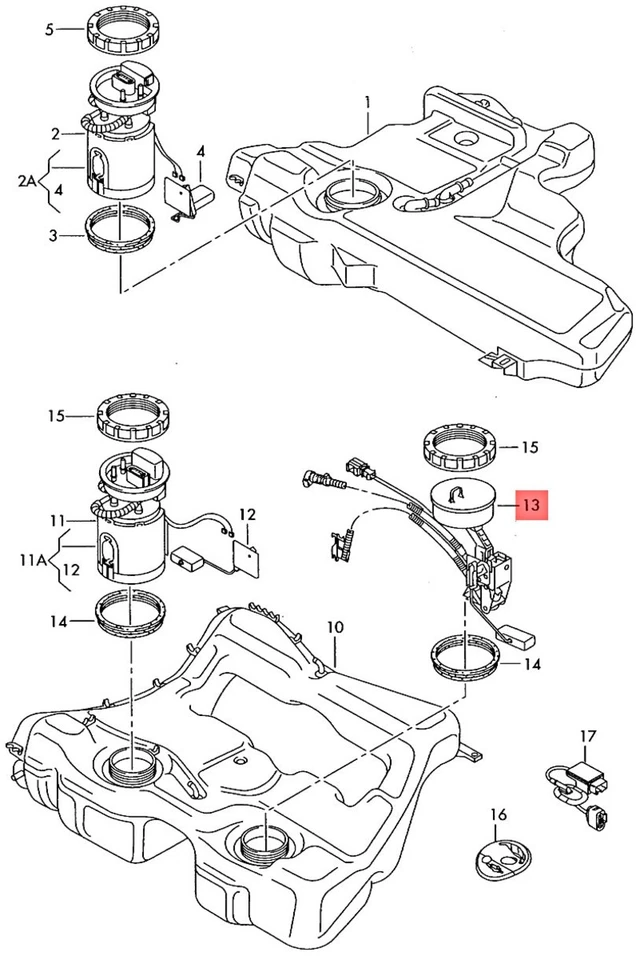 Bomba de chorro de succión original AUDI VW SKODA 1K0919673AC Foto 1 de 1