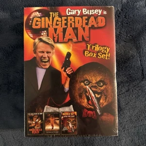 The Gingerdead Man Trilogy Box Set DVD 2012 3-Disc Set Gary Busey Horror SEALED - Imagen 1 de 6