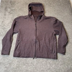 Nike Yoga Dri-FIT Sudadera con Capucha XL CU6260-203 Pasas Oscuras Cremallera Completa Chaqueta Atlética - Imagen 1 de 11