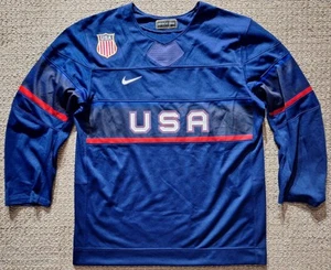 Nike Team USA Hockey Jersey Men’s L/XL VGC - Picture 1 of 12