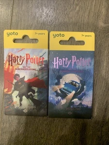 Carte Harry Potter Yoto La Pietra Stregone + Har La Camera dei Segreti Nuove - Foto 1 di 1