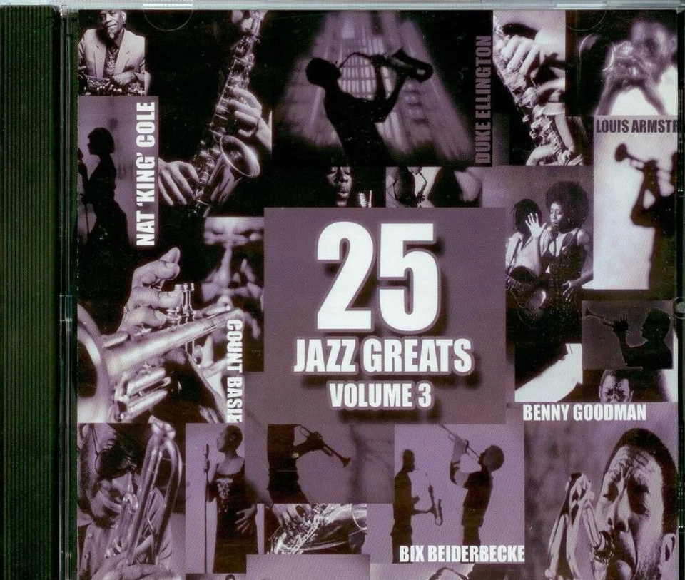 25 Jazz Greats том 3 [CD] [*ЧИТАТЬ*, очень хорошо] - Изображение 1 из 1