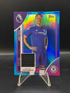 2025-26 Topps Premier League EPL John Terry Blue Player Worn Relic /150 Chelsea - Picture 1 of 2