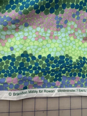 "PEBBLE MOSAIC " #042    KAFFE FASSETT  WESTMINISTER  1 YARD 12 INCHES - Image 1 of 4