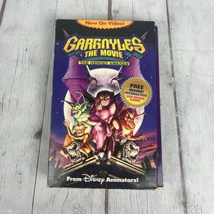 Gargoyles the Movie the Heroes Awaken VHS & Interactive VCR Board Game Read! - Picture 1 of 10