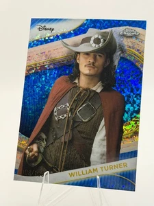 2025 Topps Disney Chrome WILLIAM TURNER #2 💙Rifrattore Mini Diamante Blu💙 8/150 - Foto 1 di 6