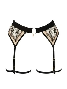 Atelier Amour Black Apres Minut Suspender Belt - Picture 1 of 4