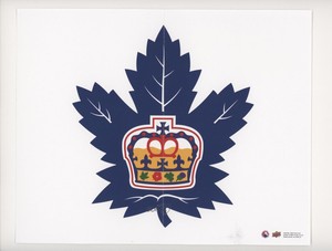 2017-18 Upper Deck AHL Team Logo Mini Posters Toronto Marlies