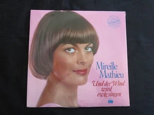 MIREILLE MATHIEU, Und Der Wind Wird Ewig Singen Austria NEW SEALED OLD STOCK LP - Picture 1 of 2