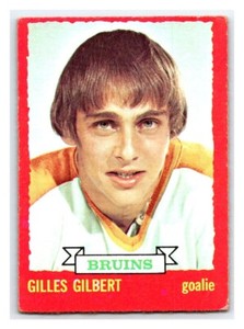 1973-74 O-PEE-CHEE GILLES GILBERT VINTAGE NHL ROOKIE RC HOCKEY CARD # 74 Rare BV