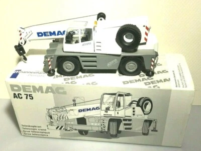 CONRAD 2089 DEMAG AC 75 TELESCOPIC CRANE 1:50 SCALE VINTAGE RARE MODEL MIB - Image 1 of 4