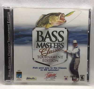 Bass Masters Classic Tournament Edition PC CD Interplay THQ 2000 Foto 1 de 4
