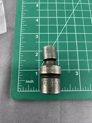 Snap-on Tools  IPF14  3/8" Drive 6-Pt SAE 7/16" Swivel Impact Socket USA  - Image 1 of 4