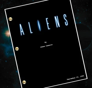 Guión completo de ciencia ficción Aliens Movie Script reimpresión guión completo - 106 páginas - Imagen 1 de 3