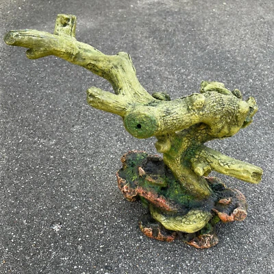 Terrario Decorativo Imitación Árbol Tronco Lagartos y Serpientes 13" H x 16" W x 9" D Foto 1 de 4