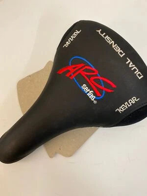 SERFAS ARC DUAL DENSITY KEV LAR 170MM WIDE STEEL RAILS SADDLE BLACK NEW