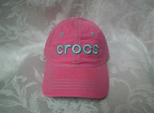 Crocs - 2/4 Years Girls Pink Adjustable Cap Hat - Picture 1 of 7