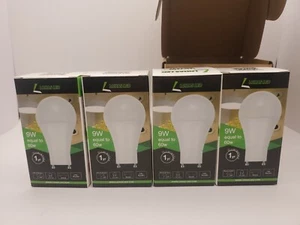 Lohas Led A19 Light Bulb 9W (60W Equivalent) Non-dimmable GU24 base- 4 Pack - Picture 1 of 4