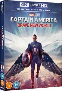 Captain America: Brave New World - 4K Ultra HD + Blu-ray New & Sealed Presale - Picture 1 of 3