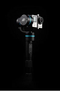 FEIYU FY-G4 3-AXIS HANDHELD GIMBAL STABILIZER $150 Black Blue used NO BATTERIES - Picture 1 of 6