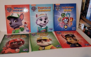 Lot Of 6 Nickelodeon PAW PATROL Story Reader Me Reader Device Not Included - Picture 1 of 14