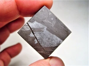 GREAT DEAL! LOW PRICE! SENSATIONAL SEYMCHAN IRON METEORITE SLICE! 29.5 GMS - Picture 1 of 7