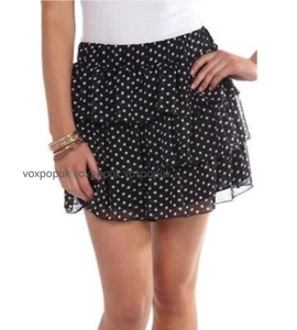 PUNKTETES NETZ UNTERROCK ROCK JUNGGESELLINNENABSCHIED ROCK N ROLL KOSTÜM UK bis 28" Taille - Bild 1 von 3
