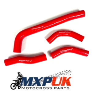 CRF250 2010 MANGUERAS SILICONA EN ROJO MXPUK CRF 250 KIT MANGUERA 2010 CR250F (416) - Imagen 1 de 1