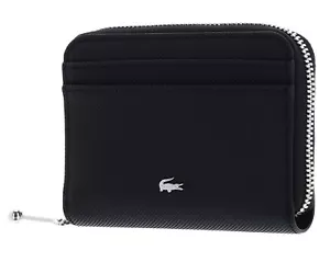 LACOSTE Daily City Zip Coin Wallet XS Geldbörse Noir schwarz Neu - Bild 1 von 4