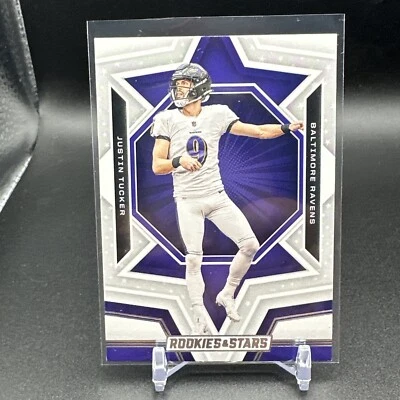 2023 PANINI ROOKIE STARS JUSTIN TUCKER BALTIMORE RAVENS #7 - Image 1 of 2