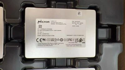 Micron 2.5" 1300 512GB SATA 6Gb/s SSD MTFDDAK512TDL Solid State Drive - Image 1 of 2