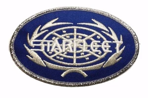 Star Trek Starfleet Name Logo 4" Wide Embroidered Patch - Picture 1 of 1