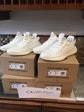 Adidas Yeezy Boost 350 V2 White Cream CP9366 Triple White SPLY Kanye West NEW
