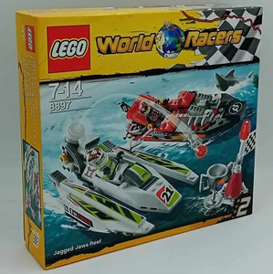 LEGO World Racers 8897 Entscheidung am Haifisch Riff Jagged Jaws Reef Race NEU - Picture 1 of 4