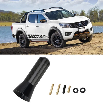 Para Nissan Navara NP300 ST ST-X D40 D23 1.4" Antena AM/FM Radio Fibra de Carbono Foto 1 de 4