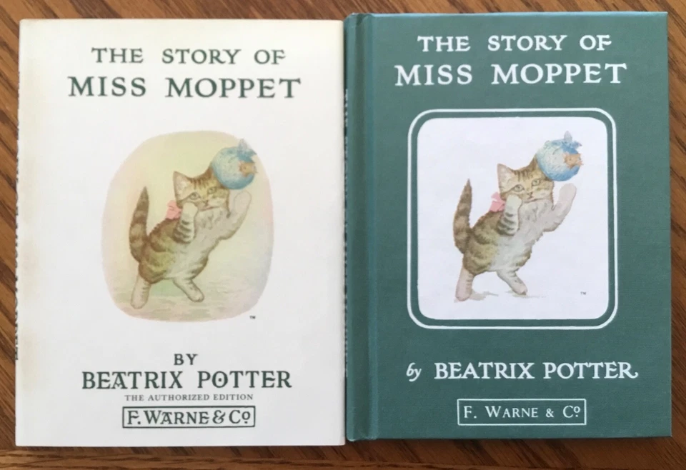 VG 1960s Vintage Edition Hardcover in DJ Story Miss Moppet Cat Beatrix Potter - Image 1 of 1