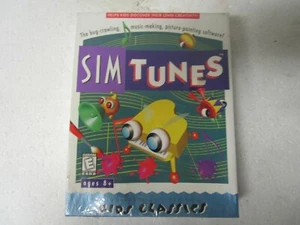 SIMTUNES Sim Tunes PC Software by Maxis - Rare!- Vintage Big Box Retail - Picture 1 of 8