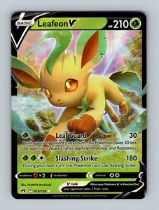 Leafeon V 013/159 Ultra Rare Crown Zenith Pokemon TCG NM C2 - Bild 1 von 2