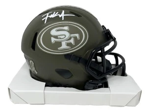 San Francisco 49ers Frank Gore Autographed Salute To Service Mini Speed Helme... - Picture 1 of 1